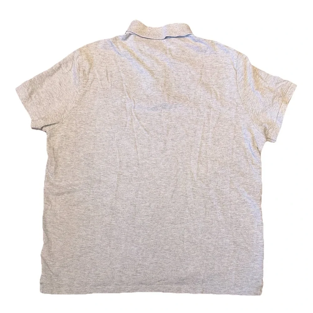 Polo Ralph Lauren Big Pony Shirt Mens Gold Crest Custom‎ Slim Fit Size 2XL Rugby